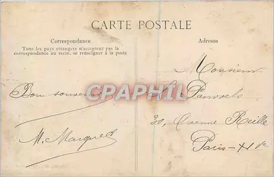 Charleville — Praça Ducale (2) — J. Winling, editora, Charleville — Verso