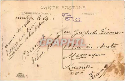 Anvers — Statua Leopolda I — wydawca Henri Georges, Bruksela, n° 2066 — Rewers