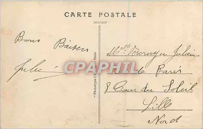 Parijs - Het domein van het Hotel des Invalides — Fototipia l'Alphyl, Parijs, n°144 — Achterkant