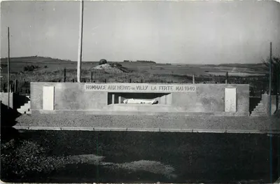Homenagem aos heróis de Villly-la-Ferté — maio 1940