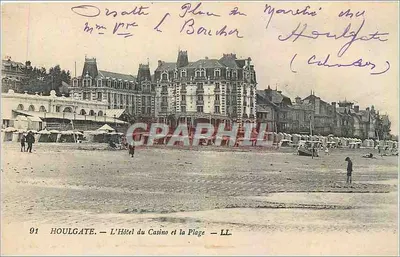 Houlgate — O Hotel do Cassino e a Praia — LL. n°91