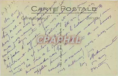 Houlgate — O Hotel do Cassino e a Praia — LL. n°91 — Verso