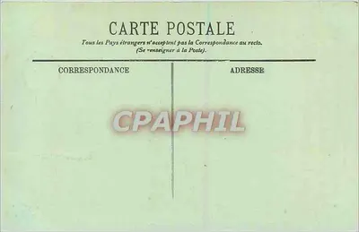 Caen — Lucarnes z dawnego Hotelu de Valois — LL. n° 185 — Rewers