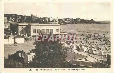 PONTAILLAC - A Concha e o Sporting-Casino — CPAPHIL n°88