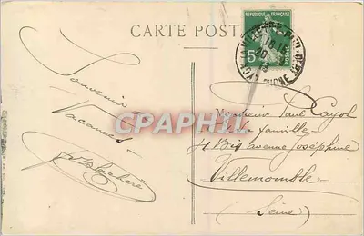 LYON — Wzgórze Fourvière — Wydawca nieznany, nr 70 — Rewers