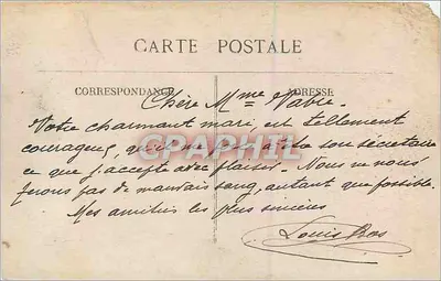 LYON - Hotel de Ville - « Le Rhône », autor Nicolas Coustou — Rewers