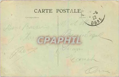 As margens do Orne em THURY-HARCOURT — Panorama sobre as colinas do Orne e o Ponte de Saint-Bénin — H. Erruée, Vire — Verso