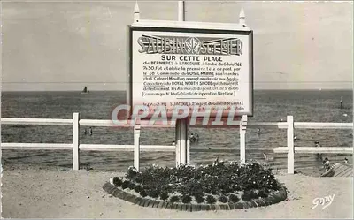 Saint-Aubin-sur-Mer — Placa comemorativa do desembarque do dia 6 de junho de 1944 — Éditions Gaby