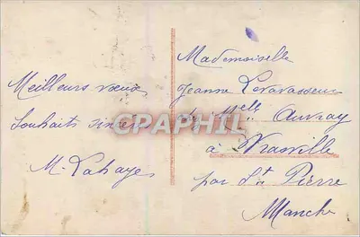Paisagem invernal — mulher na balaustrada — editor L'ÉSSETTE, n° 2031 — Verso