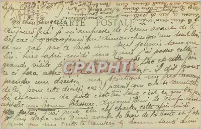 Lyon - De Place du Pont - Cours Gambetta en de Liberté — B. F., Parijs — Achterkant
