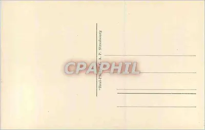 Nice - A Igreja Russa — Bilhete postal antigo n°145, editor A.P. Shashbourg — Verso