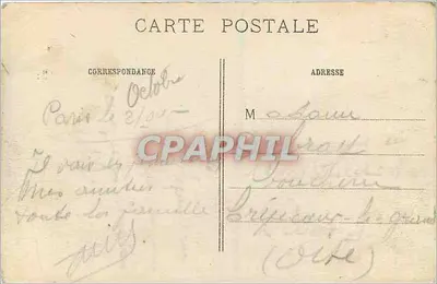 Paris — A Igreja da Madeleine — E.M. 5119 — Verso