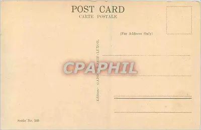 Kair — Sphinx i piramidy — Gadda & Léxoil, seria nr 109 — Rewers