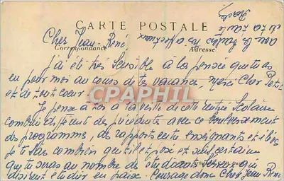 Les Glaneuses — Muzeum Louwra — C.M. wydawca — Rewers