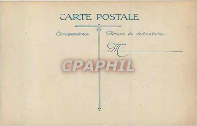 Orléans. A Praça do Martroi — estátua equestre no centro — editor L.V.M.C. n° 3104 — Verso