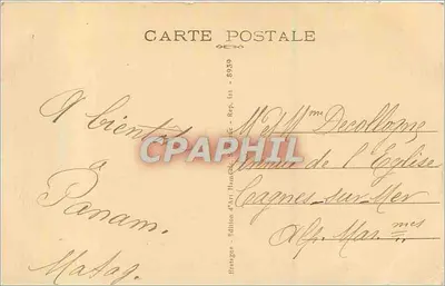 Paimpol-Ploubazlanec - Torre de Kerroch — editor Amboury, número de série não visível — Verso