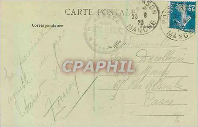 Mont-Saint-Michel — Vista generale, lato Est — Edizione speciale a P. Lavey — Verso