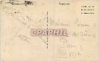 TROUVILLE — De Aankomst van het Schip van Habre — LL — Achterkant