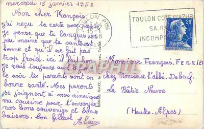 Ogólny widok — Toulon — Wydawnictwo Mary, nr 502 — Rewers