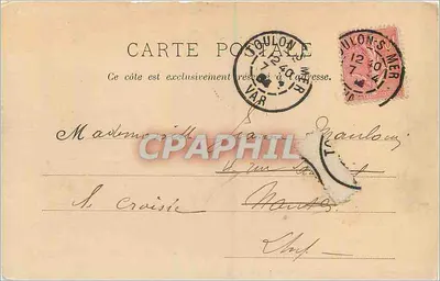 Toulon — Génie Nawigacji i Darse — Cliché Giraud — Rewers