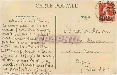 Épinal - Antiguas Casas junto al Muelle Rualménil — Edición J. Arnand, Épinal (Depósito) — Reverso