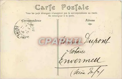 Bayeux — Widok ogólny — nieznany wydawca, n° 97 — Rewers