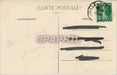 Deauville-sur-Mer — Hotel Royal, przekształcony w Szpital Wojskowy nr 31 — Wydawca: L. Hinderer, Deauville — Rewers