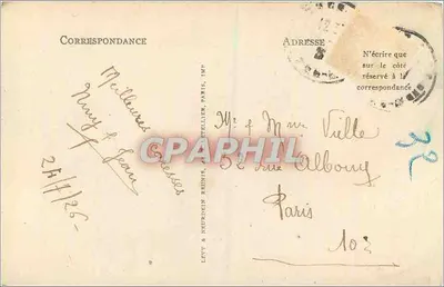 CANNES. La Croisette i Mont Chevalier — LL, n° 218 — Rewers