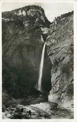 Cachoeira de St-Benoît — A Savóia Pitoresca — édit. Chambéry