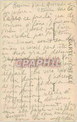 Lyon — O Ponte da Guillotière e o Hotel da Mutualidade — editor Lyon, n° 32 — Verso
