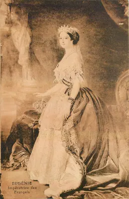 Eugênia Imperatriz dos Franceses — retrato — F. David, Versailles