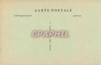NANTES — A Loire em direção a Santa Ana — F. Chapelain, Nantes, n° 365 — Verso