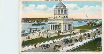 Tumba de Grant, Nova York — vista panorâmica — American Studio, n° 54