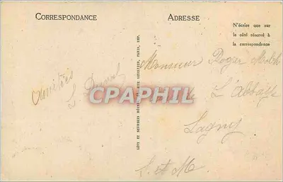 Blois — O Castelo — A Escada de Francisco I — LL — Verso