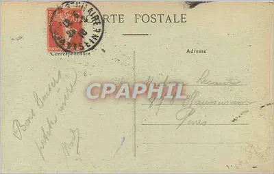 Ilha Pisse-Vinaigre — De La Varenne a Champigny — F. Fleury, foto-imp.édit., Paris — Verso