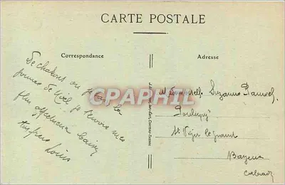 Chalons-sur-Marne — Hotel de Ville — wydawca J.B. Hébert & Cie, n°5 — Rewers