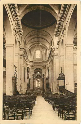 Interior da catedral — Vitry-le-François (Marne) — G. Bourgogne, n°26
