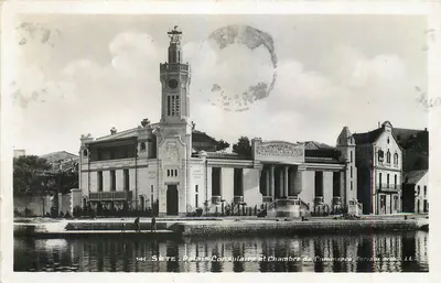 Sète - Edifícios Consulares e Câmara de Comércio — Dervaux, arq. LL