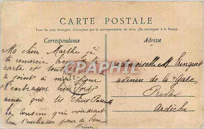 LYON. N°9. Monument Carnot - Piazza della Repubblica — editore anonimo — Verso