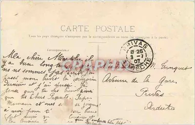 LYON 118 - Bazylika Fourvières — Brzegi Saony — Absydę katedry — Rewers