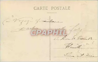 LYON — Place des Terreaux — Town Hall and Bartholdi Fountain — Cartel Lyon, n°345 — Back