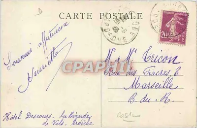 VALS-les-BAINS — Nowy kasyno — Wydawnictwo Martin, Vals, nr 31 — Rewers