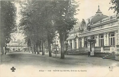 Néris-les-Bains — Entrada do Casino — Allier — 155