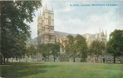 Abadia de Westminster — Londres — editor C. F. Lesque & Co. n° B.30701