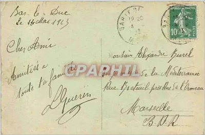Bar-le-Duc - Prefektura - E.C. — Rewers