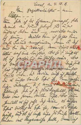 Moinho de vento em Rügen — Ernst Rolbe — editor não visível — Verso