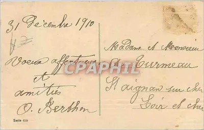 सोच के फूल — अच्छा और शुभ वर्ष — ओ. बर्थोन, श्रृंखला 659 — पीछे