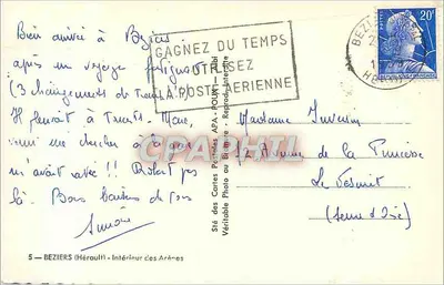 Arény w Béziers — Wewnętrzny — wydawca APA, nr 5 — Rewers