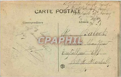 LYON — Paleis van het Handel — De Borse — L. B. — Achterkant