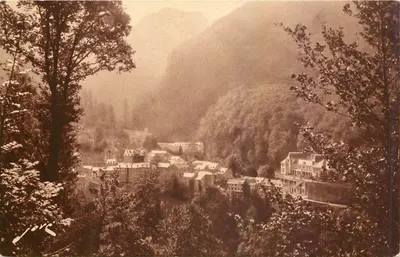 Eaux-Bonnes — Vista geral — Edições Jové, Pau